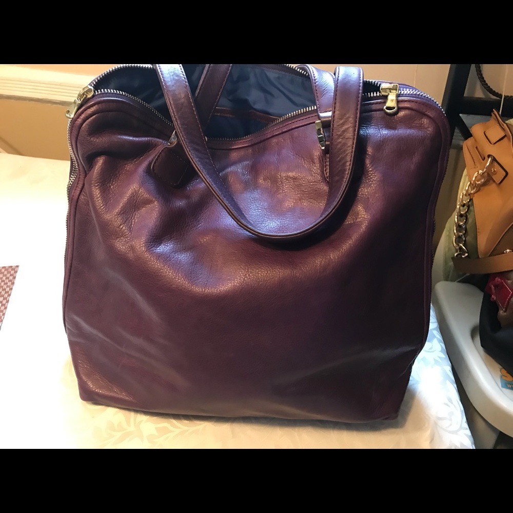 Beautiful designer MLV bag purple